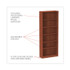 ALERA VA63-8232MC Alera Valencia Series Bookcase, Six-Shelf, 31.75w x 14d x 80.25h, Medium Cherry