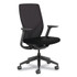 HON COMPANY FXT0STAMC10T Flexion Mesh Back Task Chair, Supports Up to 300lb, 14.81" to 19.7" Seat Height, Black Seat/Back/Base