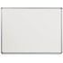 FLASH FURNITURE YU90X120POR  Porcelain Magnetic Dry-Erase Whiteboard, 36in x 48in, Aluminum Frame With Silver Finish