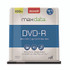MAXELL CORP. OF AMERICA 638014 DVD-R Recordable Disc, 4.7 GB, 16x, Spindle, Gold, 100/Pack