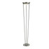 ADESSO INC Adesso 5233-22  Odyssey Torchiere Floor Lamp, 71inH, Frosted White Shade/Brushed Steel Base