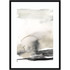 UNIEK INC. Amanti Art A42705422041  Ebony Horizon Triptych III by Jennifer Goldberger Wood Framed Wall Art Print, 34inH x 25inW, Black