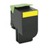 LEXMARK INTERNATIONAL, INC. 80C1XY0 Lexmark 80C1XY0 Yellow Extra-High Yield Toner Cartridge