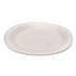 PLASTIFAR SA 12003 Foam Dinnerware, Plate, 9", White, 25/Pack, 20 Packs/Carton