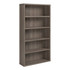 SAUDER WOODWORKING CO. Sauder 427457  Affirm Commercial 66inH 5-Shelf Bookcase, Hudson Elm