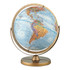 Get an up-close view of countries and boundaries using this globe  Gyro-matic mounting swings up or down to deliver a closer look.  Bright colors make it easy to distinguish political boundaries.  Numbered full-meridian and gyro assembly provide added versatility.  Steel base is rugged and stylish.