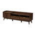 WHOLESALE INTERIORS, INC. Baxton Studio 2721-9779  Mid-Century Modern TV Stand, 22inH x 70-15/16inW x 15-3/4inD, Walnut