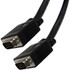 4XEM 4XVGAMM50FT  High-Resolution Coax Male to Male VGA Cable, 50ft, Black