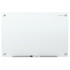 This dry-erase board is frameless and features a nonabsorbent glass surface  Tempered glass surface is designed to resist stains, ghosting, scratches and dents.  Frameless design blends easily with most decor.  Nonabsorbent surface wipes clean with ease.  Includes pass-through mounting hardware for easy horizontal or vertical installation.  Comes with marker tray and a Quartet dry-erase marker so you can get to work right away.  Backed by the manufacturers 15-year warranty.
