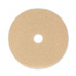 BOARDWALK 4020 ULT Burnishing Floor Pads, 20" Diameter, Tan, 5/Carton