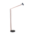 ADESSO INC Adesso AD9101-15  ADS360 Crane LED Floor Lamp, 60 1/2inH, Black Shade/Black Base