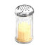 WORLD CITRUS WEST INC. American Metalcraft SAN312  SAN Fluted Cheese Shaker With Top, 12 Oz, Clear