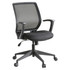 LORELL 84868  Mesh Mid-Back Office Chair, Black