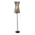 ADESSO INC Adesso 4047-01  Stix Floor Lamp, 68in H, Black Base/Natural Beige Shade