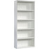 SAUDER WOODWORKING CO. 427260 Sauder Select 73inH 5-Shelf Bookcase, Soft White