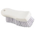 BOARDWALK FSCBWH Scrub Brush, White Polypropylene Bristles, 6" Brush, 6" Handle