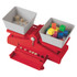 Learn mass and measurements with this classroom balance. Built-in storage space keeps all the weights nearby.  Includes 10 brass weights and 2 removable pans.  Helps students learn math and measurement concepts.  High-impact plastic promotes lasting use.  Zero adjustment knob and damping button aid in accurate measurements.  Deep pans offer a total capacity of 2,000 grams with +/- 0.5-gram accuracy.  Built-in case with Snap-Tight lid provides a secure place to store the weights.  Designed for ages 8 to 13.