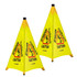 ADIR CORP. ALP498-30-2PK Alpine Pop-Up Wet Floor Signs, 30in x 20in, Pack Of 2 Signs