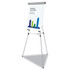 BI-SILQUE VISUAL COMM.PROD. MasterVision FLX09102MV  Flex Lightweight Telescoping 3-Leg Display Easel, 34in To 63in High, Aluminum, Silver