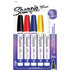 NEWELL BRANDS INC. 34971 Sharpie Paint Markers, Medium Point, Assorted Colors, Pack Of 5 Markers