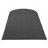 MILLENNIUM MAT COMPANY Guardian EGDSF040804 EcoGuard Diamond Floor Mat, Single Fan, 48 x 96, Charcoal