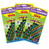 EDUCATORS RESOURCE T-46912-3 Trend superShapes Stickers, Colorful Foil Stars, 1,300 Stickers Per Pack, Set Of 3 Packs