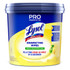 RECKITT BENCKISER Lysol 19200-99856DUP  Disinfecting Wipe Bucket w/Wipes - Lemon & Lime Blossom Scent - 8in Length x 6in Width - 800 Each - White