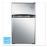AVANTI RA31B3S Counter-Height 3.1 Cu. Ft. Two-Door Refrigerator/Freezer, Black/Stainless Steel