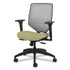 HON COMPANY SVM1ALIFC82T Solve Series Mesh Back Task Chair, Supports Up to 300 lb, 18" to 23" Seat Height, Meadow Seat, Fog Back, Black Base