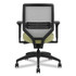 HON COMPANY SVM1ALIFC82T Solve Series Mesh Back Task Chair, Supports Up to 300 lb, 18" to 23" Seat Height, Meadow Seat, Fog Back, Black Base