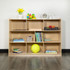 Keep toys, books and more organized with the Flash Furniture Wooden School Classroom Storage Cabinet/Cubby. The unit is made of quality engineered wood and features a safety-conscious design with an anti-tip strap. The fixed compartments offer multiple storage spaces.  Engineered wood construction.  Fixed storage compartments.  Kid-friendly design features rounded edges and an anti-tip strap.  Weight capacity tested to support 100 lb.  Assembly required.  Backed by the manufacturers 2-year limited warranty.