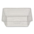 REYNOLDS FOOD PACKAGING R4296 Reflections Portion Plastic Trays, Shallow, 4 oz Capacity, 3.5 x 3.5 x 1, Clear, 2,500/Carton