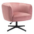 ZUO MODERN 101849  Elia Accent Chair, Pink/Black