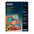 EPSON AMERICA INC. Epson S041271  Glossy Photo Paper, Letter Size (8 1/2in x 11in), Pack Of 100 Sheets
