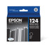 EPSON AMERICA INC. T124120-S Epson 124 DuraBrite Ultra Black Ink Cartridge, T124120