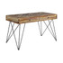 COAST TO COAST IMPORTS, LLC. Coast to Coast 55676  Draven Writing Desk, 31inH x 47inW x 27inD, Vail Natural Brown