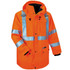 ERGODYNE CORPORATION Ergodyne 24372  GloWear 8385 Type R Class 3 High-Visibility 4-In-1 Jacket, Small, Orange