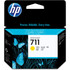 HP INC. CZ132A HP 711 Yellow Ink Cartridge, CZ132A