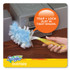 PROCTER & GAMBLE Swiffer® 21459BX Dusters Refill, Dust Lock Fiber, Unscented, Light Blue, 10/Box