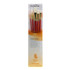 PRINCETON ARTIST BRUSH CO. 9155 Princeton Real Value Series 9155 Brush Set, Assorted Sizes, Synthetic, Orange, Set Of 5