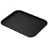 CAMBRO MFG. CO. 1418CT110 Cambro Rectangular Camtread Trays, 14in x 18in, Black, Set Of 12 Trays, 1418CT110