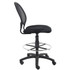 NORSTAR OFFICE PRODUCTS INC. B16215 Boss Office Products Mesh Drafting Stool, Black