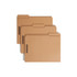 When you have got important papers to keep together, secure your documents in these Smead kraft reinforced tab fastener folders. Kraft folders are already an office essential. Provide the best by upgrading to file folders with fasteners.  Kraft file folders are made of standard-weight, 11 pt. stock.  Scored for 3/4in expansion.  Kraft tab fastener folders come in a pack of 50.  SFI Fiber-Sourcing Certified.  Letter-size (8 1/2in x 11in) with a 1/3 cut.
