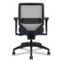 HON COMPANY SVM1ALIFC90T Solve Series Mesh Back Task Chair, Supports Up to 300 lb, 18" to 23" Seat Height, Midnight Seat, Fog Back, Black Base