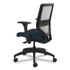 HON COMPANY SVM1ALIFC90T Solve Series Mesh Back Task Chair, Supports Up to 300 lb, 18" to 23" Seat Height, Midnight Seat, Fog Back, Black Base