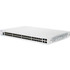 CISCO CBS350-48T-4X-NA  350 CBS350-48T-4X Ethernet Switch - 48 Ports - Manageable - 2 Layer Supported - Modular - 51.01 W Power Consumption - Optical Fiber, Twisted Pair - Rack-mountable - Lifetime Limited Warranty