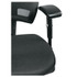 ALERA EP42ME10B Alera Epoch Series Fabric Mesh Multifunction Chair, Supports Up to 275 lb, 17.63" to 22.44" Seat Height, Black