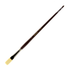 SILVER BRUSH LIMITED 1101-8 Silver Brush Silverstone Paint Brush, Series 1101, Size 8, Flat Bristle, Hog Hair, Maroon