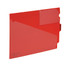 TOPS BRANDS 13541 Pendaflex End-Tab Out Guides, Center-Cut Tab, Letter Size, Red, Box Of 50