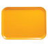 CAMBRO MFG. CO. Cambro 1520504  Camtray Rectangular Serving Trays, 15in x 20-1/4in, Mustard, Pack Of 12 Trays